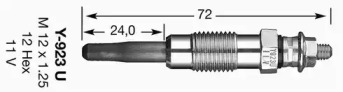 Свеча накаливания NGK 3380